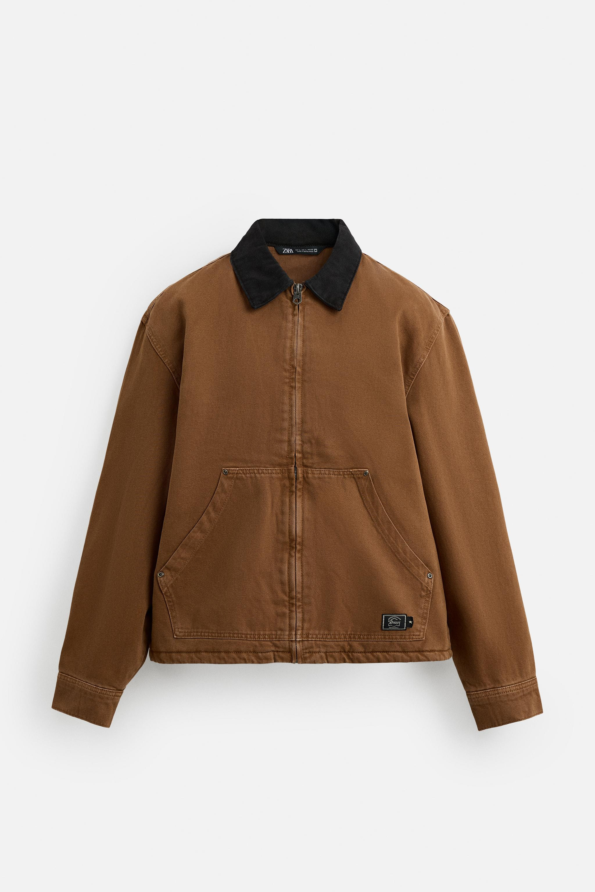 COMBINATION LAPEL JACKET | Zara US