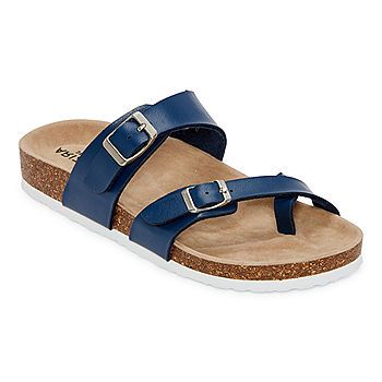 Arizona Fairhaven Womens Adjustable Strap Footbed Sandals | JCPenney
