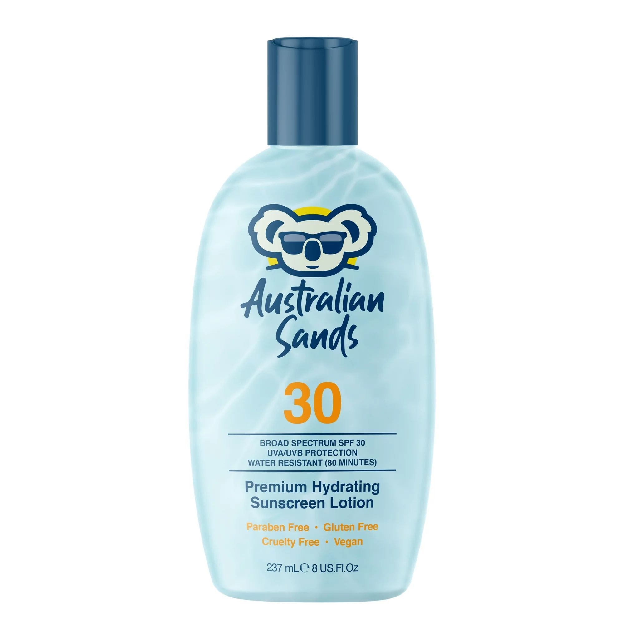 Australian Sands SPF 30 Premium Hydrating Sunscreen Lotion 8 oz - Walmart.com | Walmart (US)