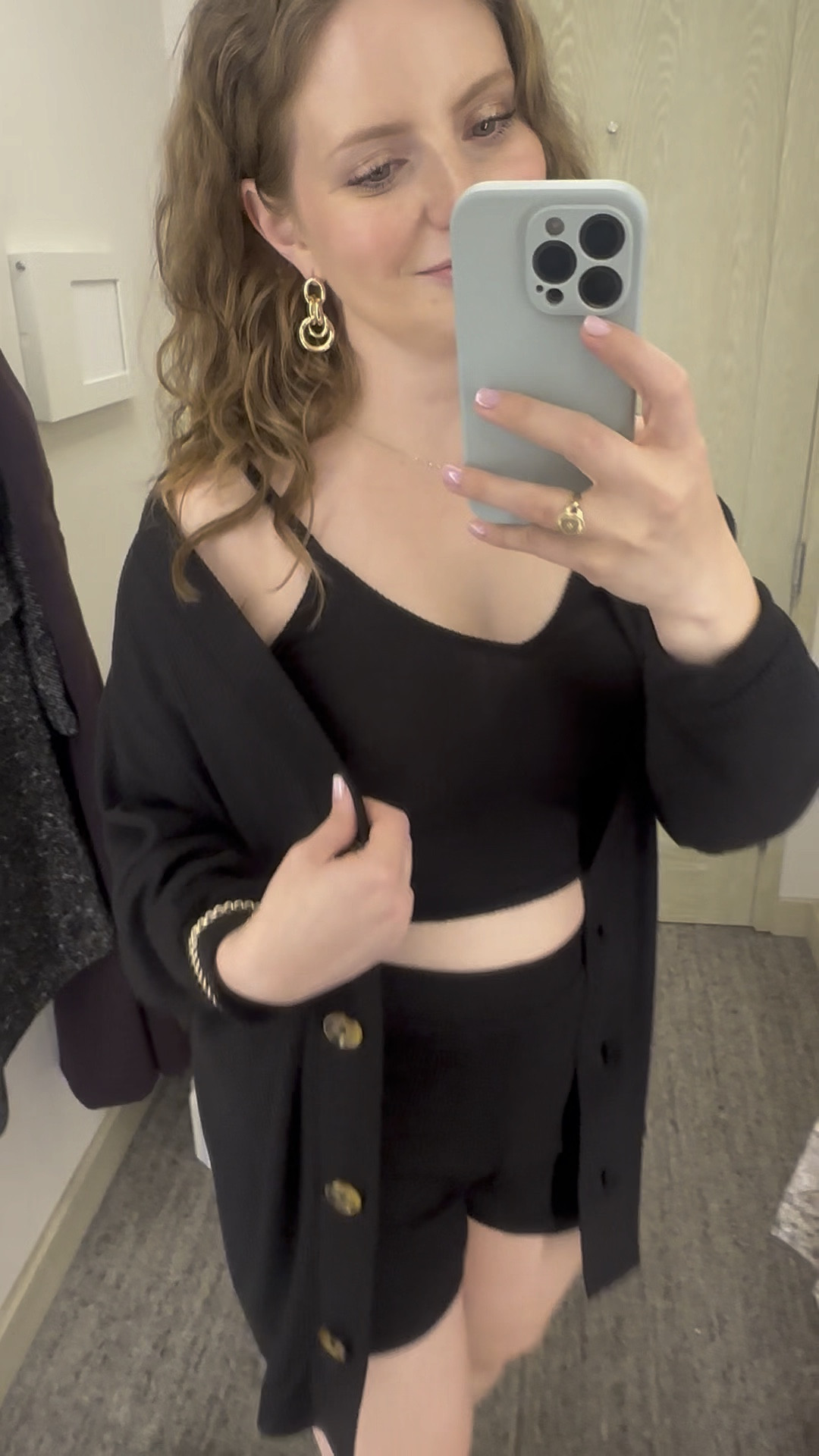 Love this 3-piece cozy lounge set from the Nordstrom sale! Comes with a cardigan, cropped cami top and shorts. Wearing an XS. 

#LTKFindsUnder100 #LTKxNSale #LTKSaleAlert