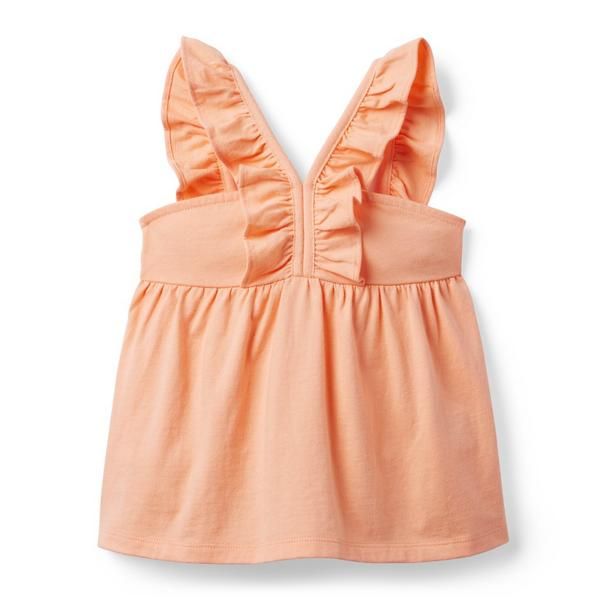 Ruffle Strap Jersey Top | Janie and Jack