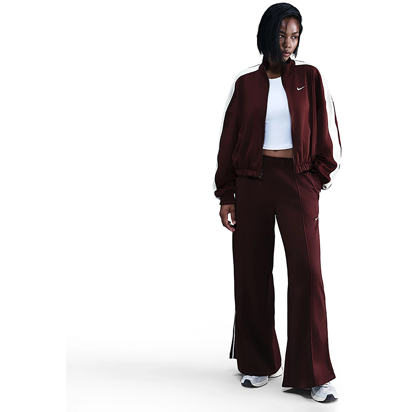 Nike Women's Sportswear Wide-Leg Track Pants | Academy Sports + Outdoors