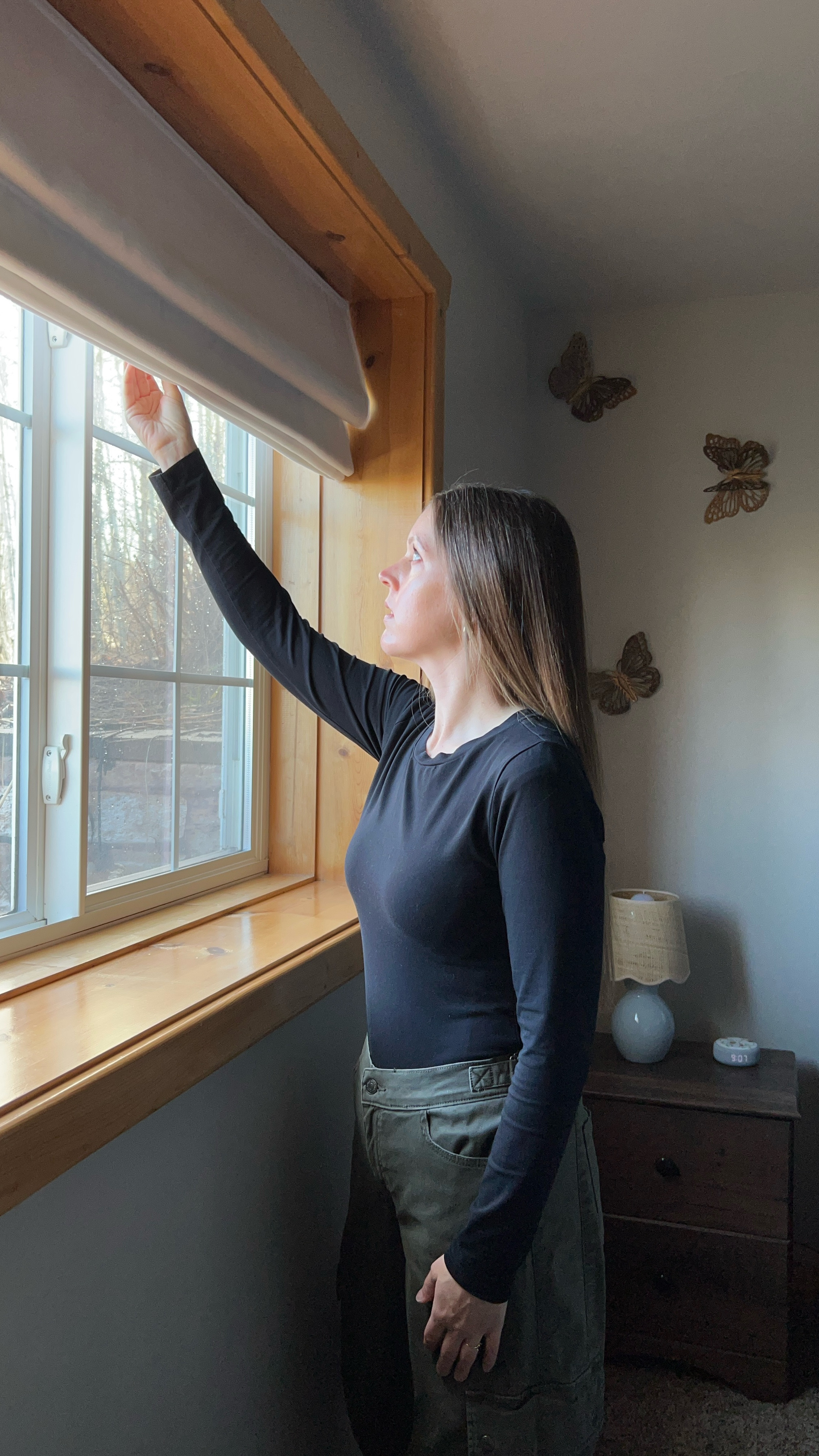 These NO DRILL ROMAN SHADES  are game changer! So easy to install and lift up and down easily. They ship quickly and come with a one-year warranty! 

Shade details:
Kelly linen no-drill Roman shades
Color: warm white
Style: plain fold
Install type: inside
Lining: thermal black out

#LTKWatchNow #LTKHome