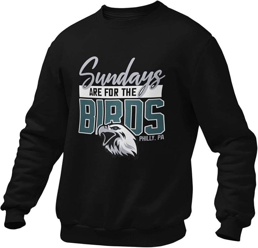 Classic For The Birds Philly PA Vintage Style Unisex Adult Hoodie Sweatshirt Nublend Moisture Wic... | Amazon (US)
