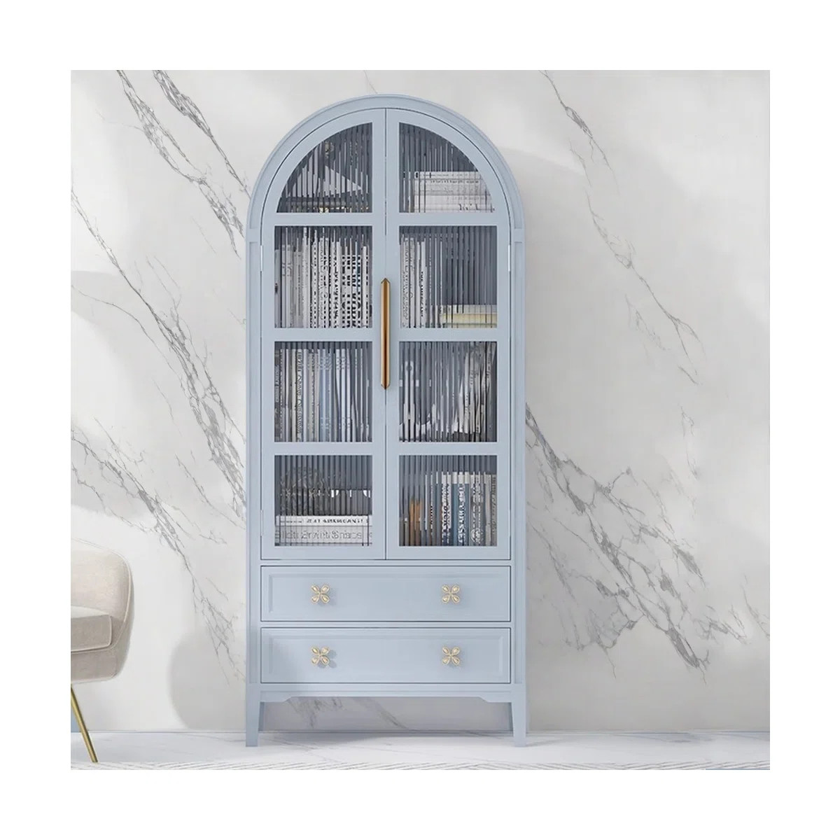 Simple arched bookshelf | Wayfair North America