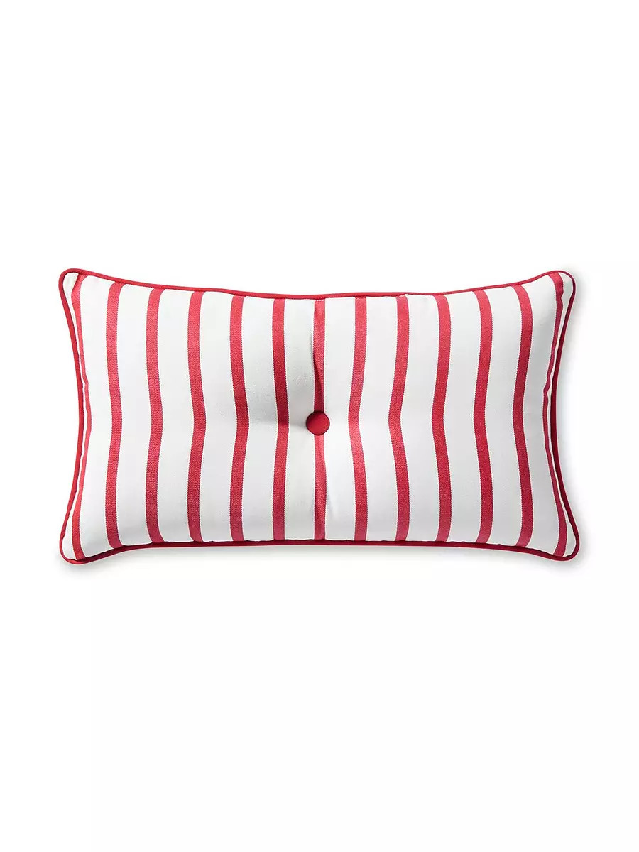 Sunbrella®️ Lido Stripe Pillow | Serena and Lily