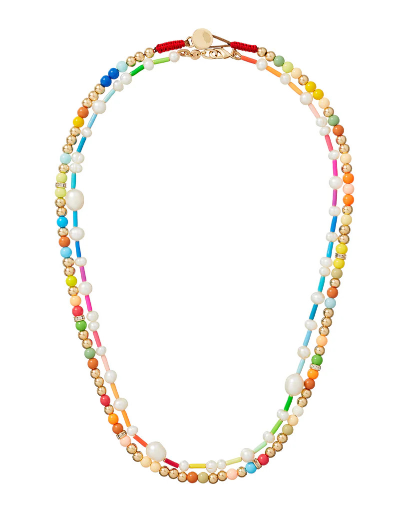 The Happy Baby Bead Necklace Duo | Roxanne Assoulin