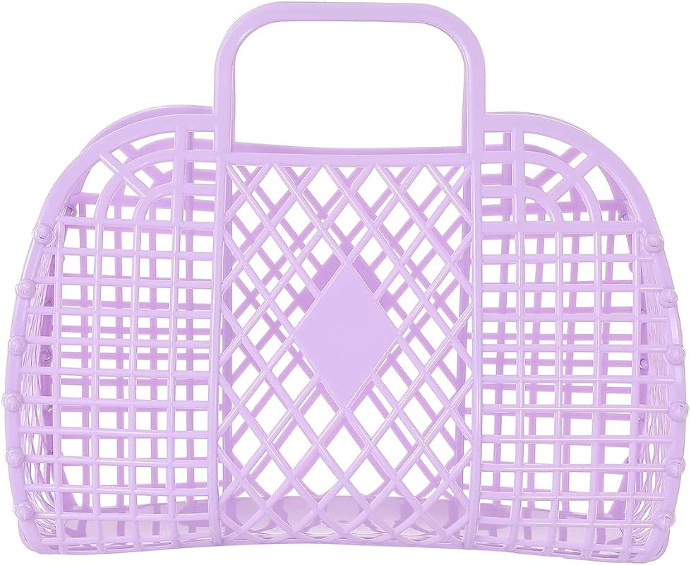 Girls Jelly Purse, Women’s Plastic Tote Bag, Jelly Bag Purse For Little Girls | Amazon (US)