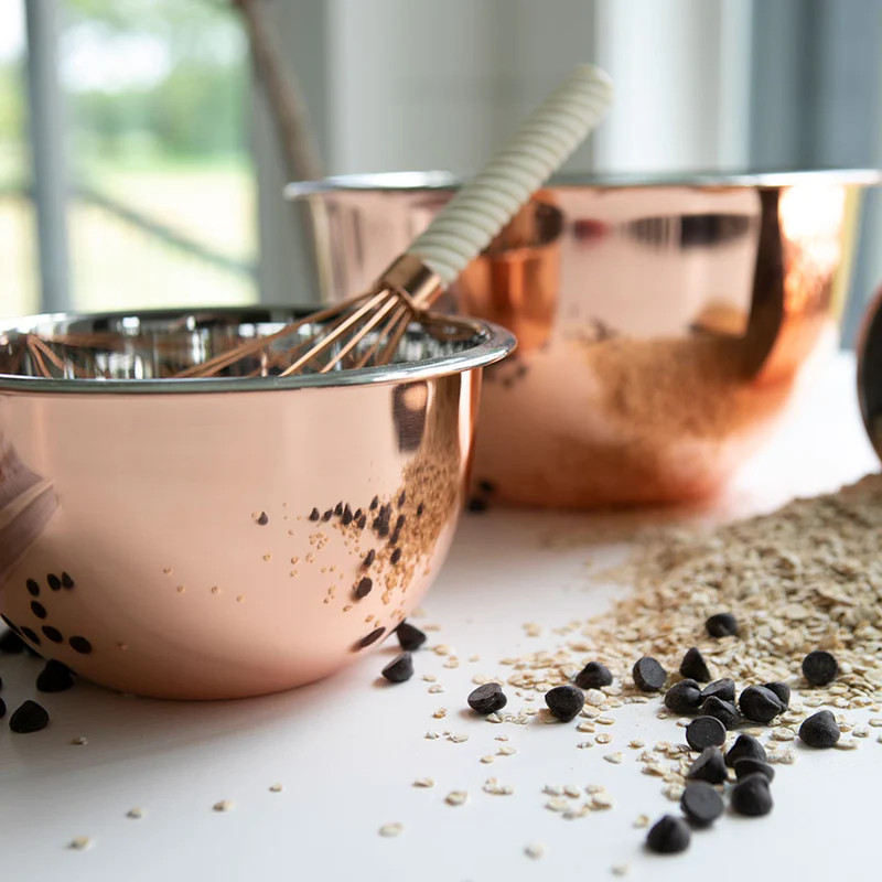 Copper Mixing Bowls (Set Of 3) | Uncommon James