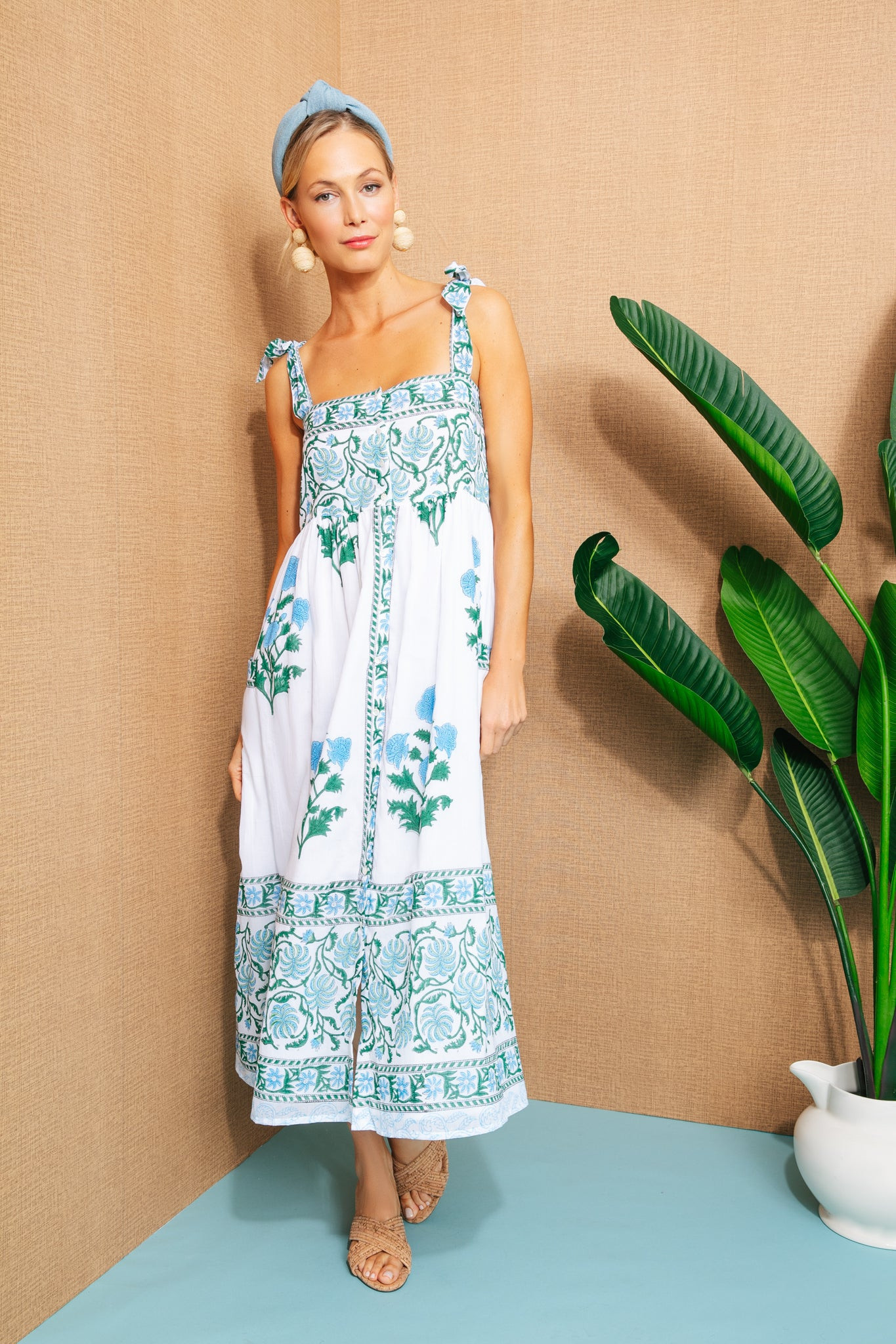 Exclusive Poppy Tie Shoulder Dress | Tuckernuck (US)