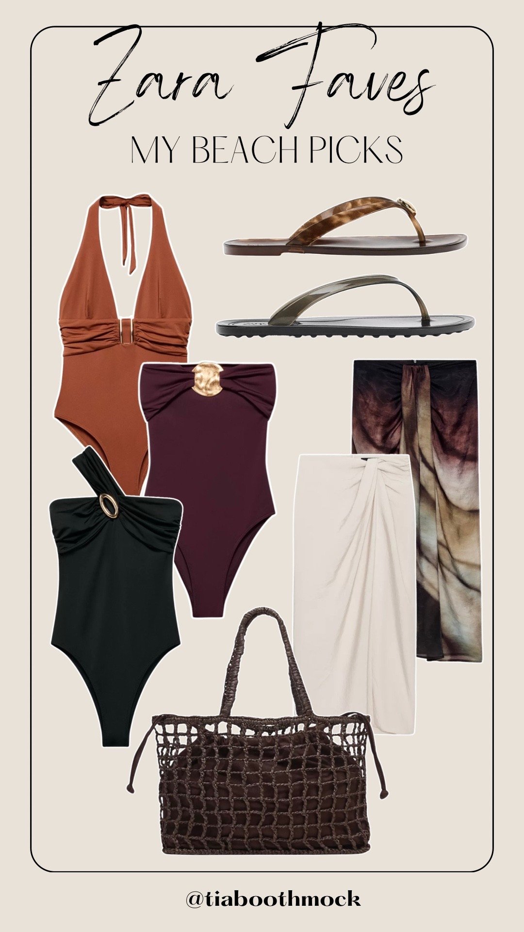 @Zara has so many cute beach vacation pieces 🖤 Love their one pieces!

#LTKTravel #LTKSwim #LTKSeasonal