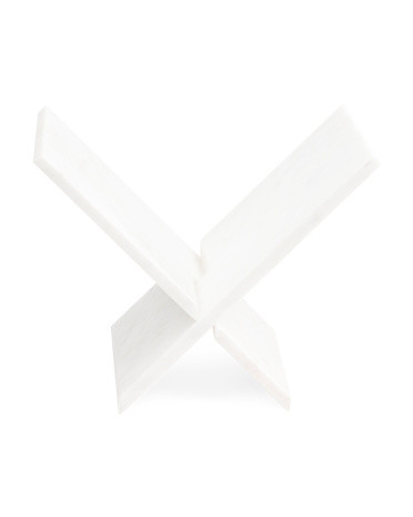 18in Solid Marble Bookstand | TJ Maxx