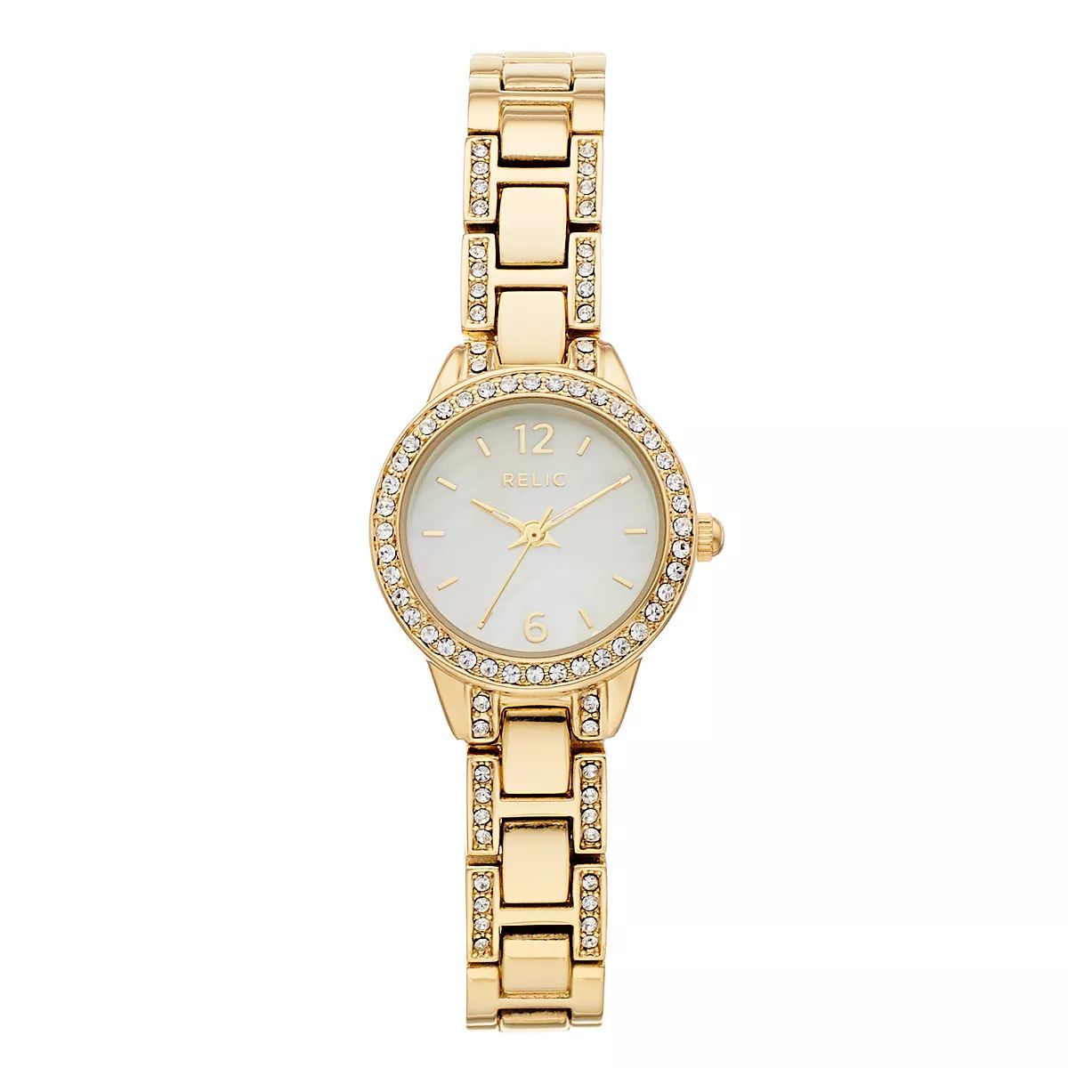 Relic by Fossil Women's Tenley Crystal Accent Watch | Kohl's