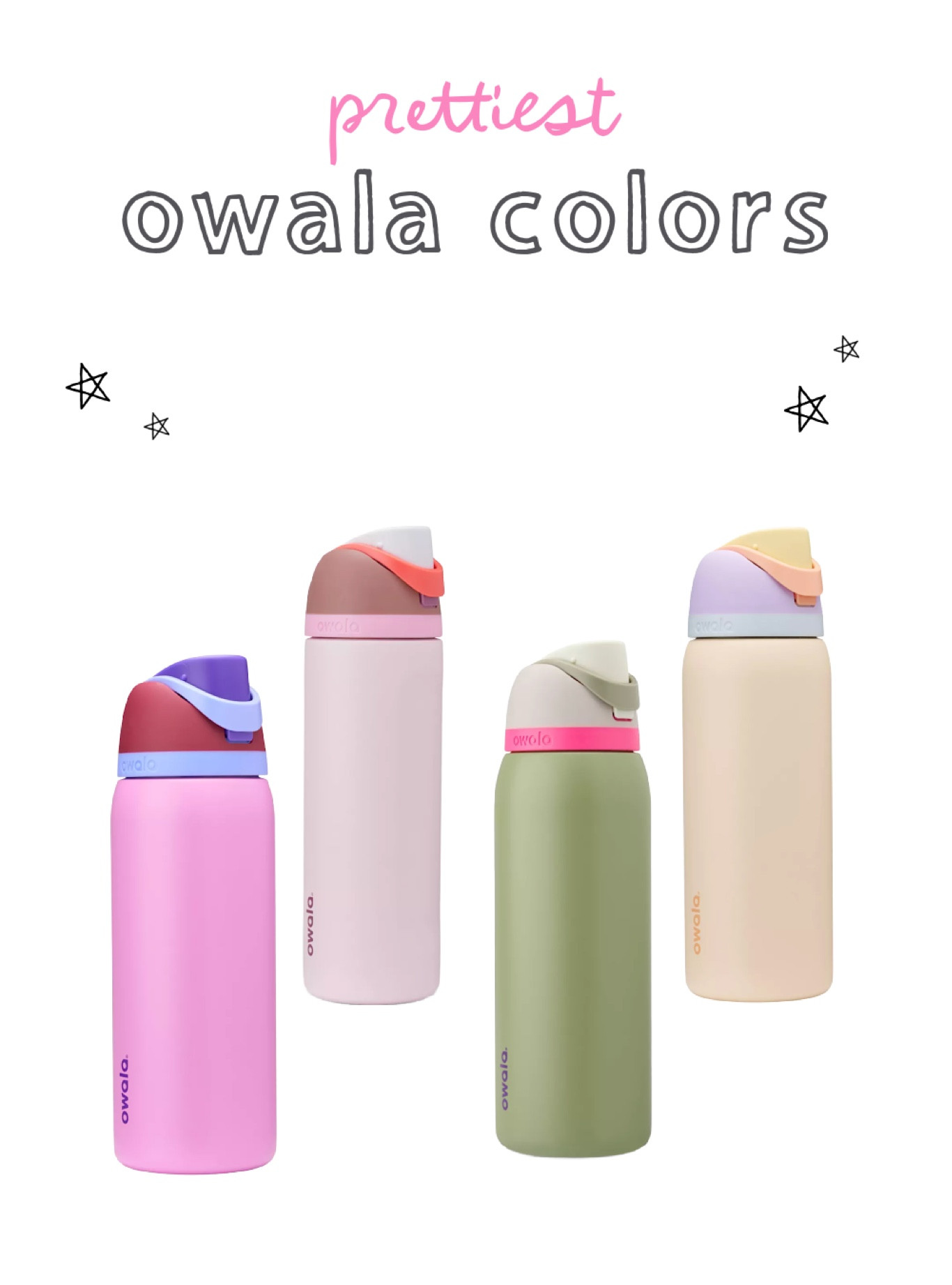 Owala water bottles - in stock! 🤍🤍  #owala 

#LTKHome #LTKFindsUnder50 #LTKBacktoSchool