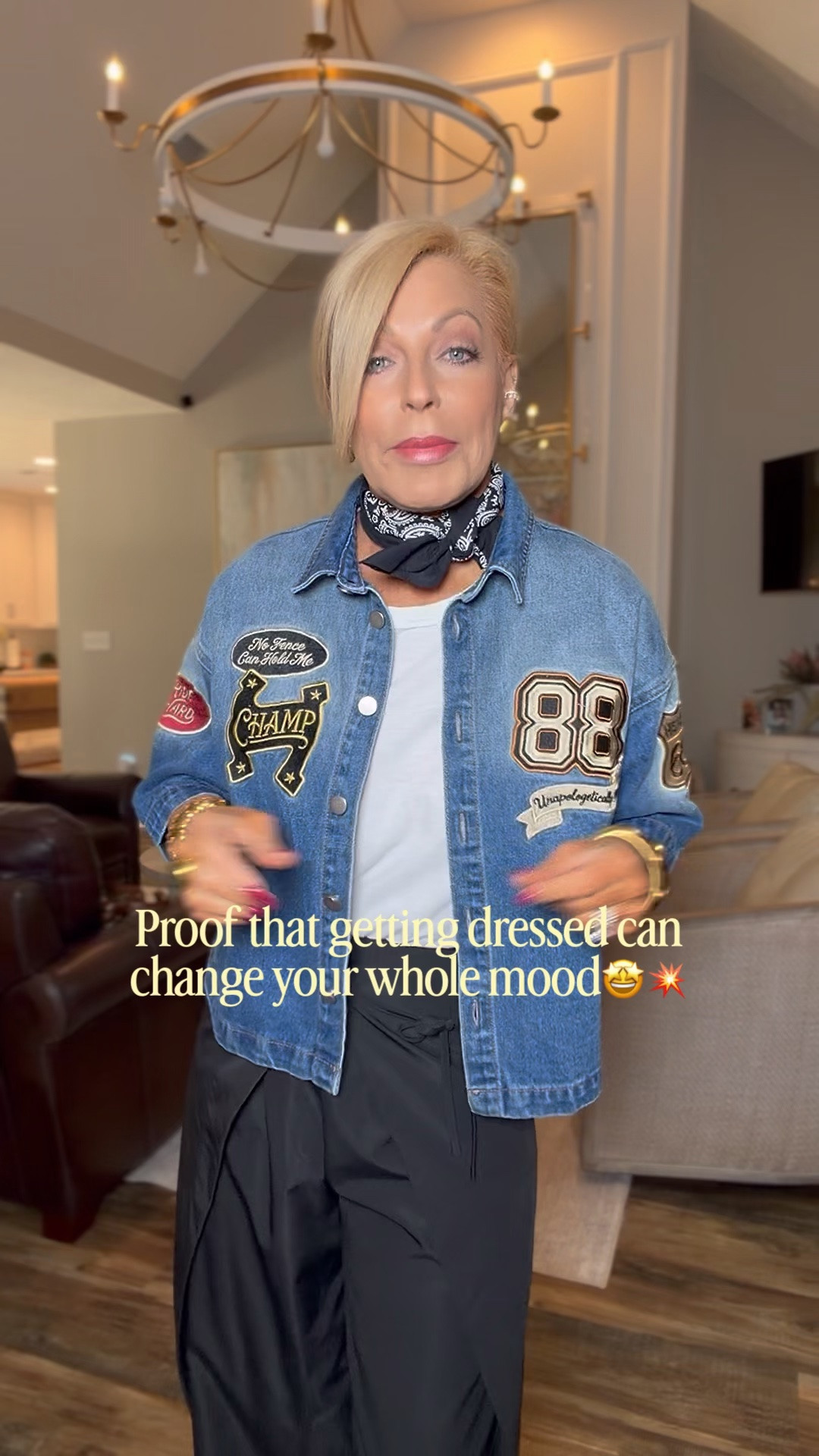 What a fabulous jacket!!!  I’m wearing a small in my jacket & pants!! (They have stretch & remind me of the Zara ones)

#LTKdayinmylife #LTKgrwm #LTKOver40
