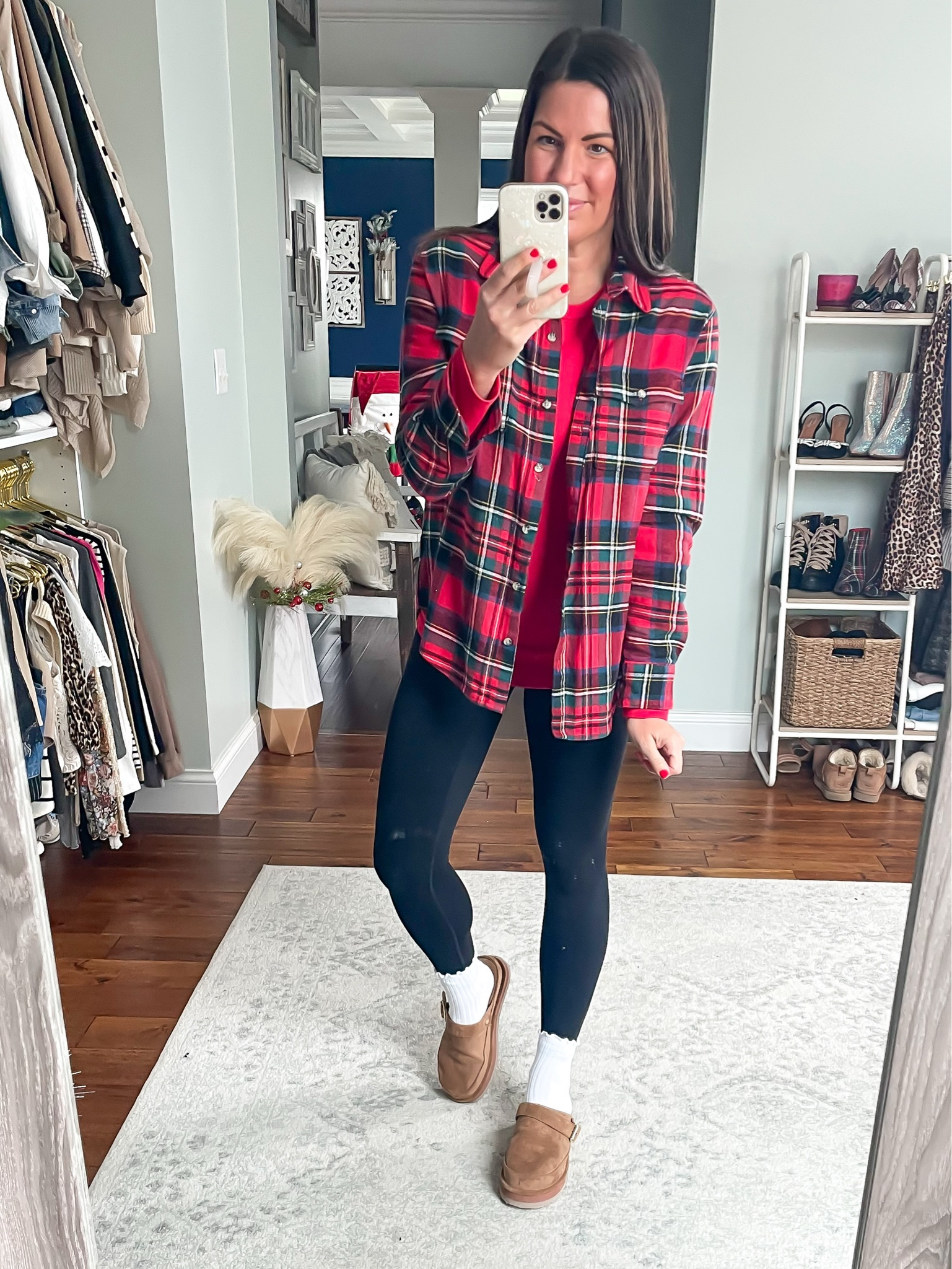 Christmas outfit inspo
Casual holiday look 

#LTKStyleTip #LTKHoliday #LTKFindsUnder50