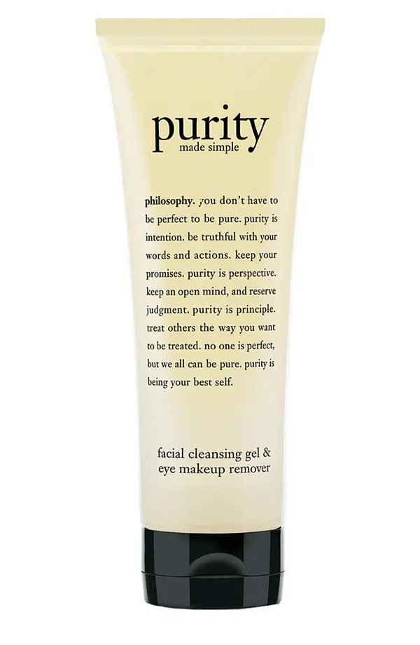 'purity made simple' facial cleansing gel & eye makeup remover | Nordstrom