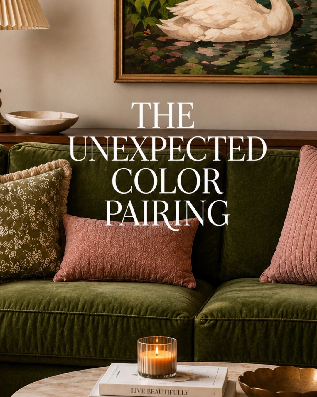 Pink and green may seem like an unexpected pairing, but there’s a reason it continues to show up in both fashion and interior design year after year. 

Green brings a sense of freshness, balance, and connection to nature, while pink adds softness, warmth, and personality. 

If you’re looking to add more color to your home but aren’t sure where to start, pink and green is a combination worth considering.

#LTKHome