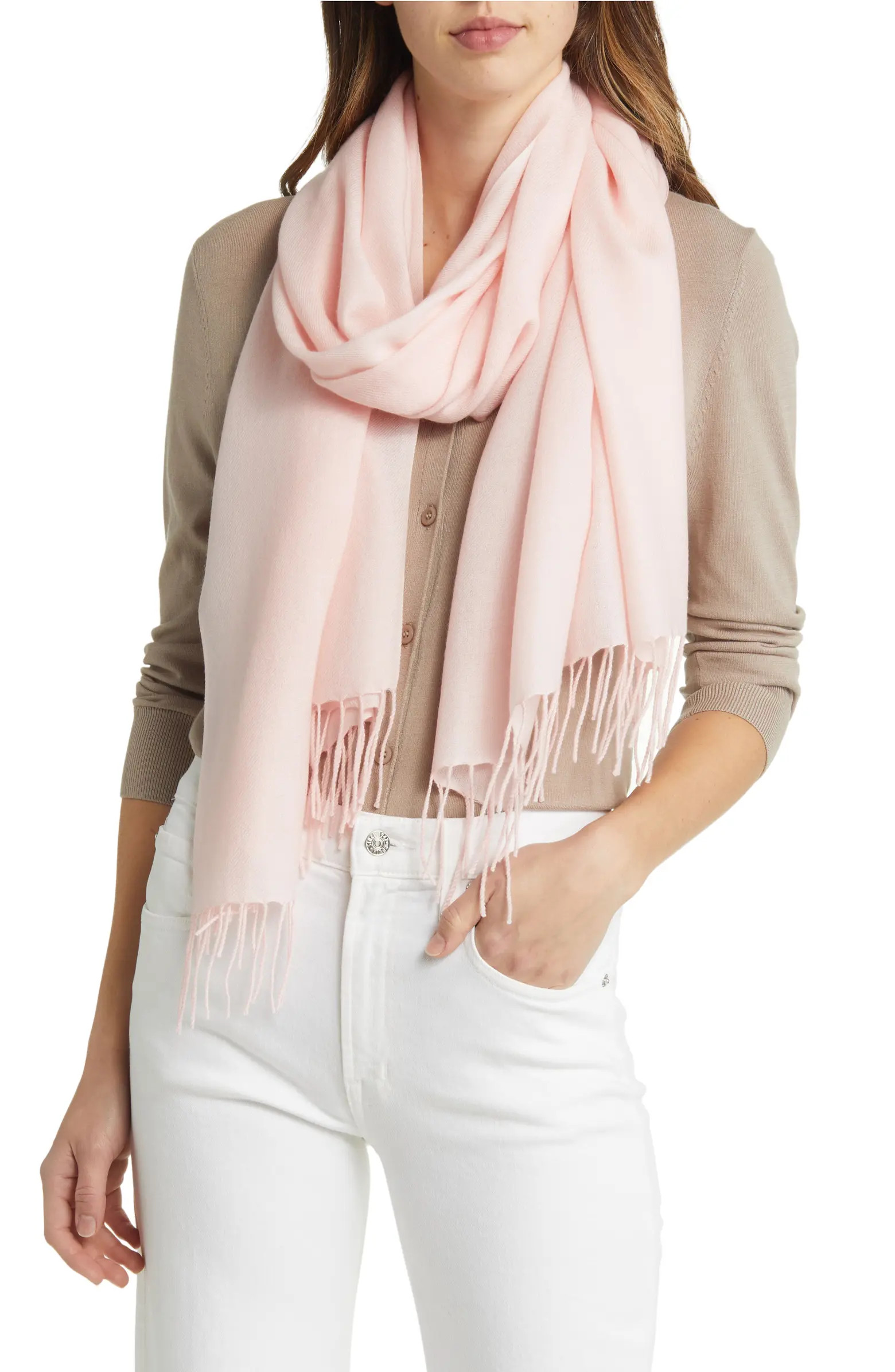 Tissue Weight Wool & Cashmere Scarf | Nordstrom