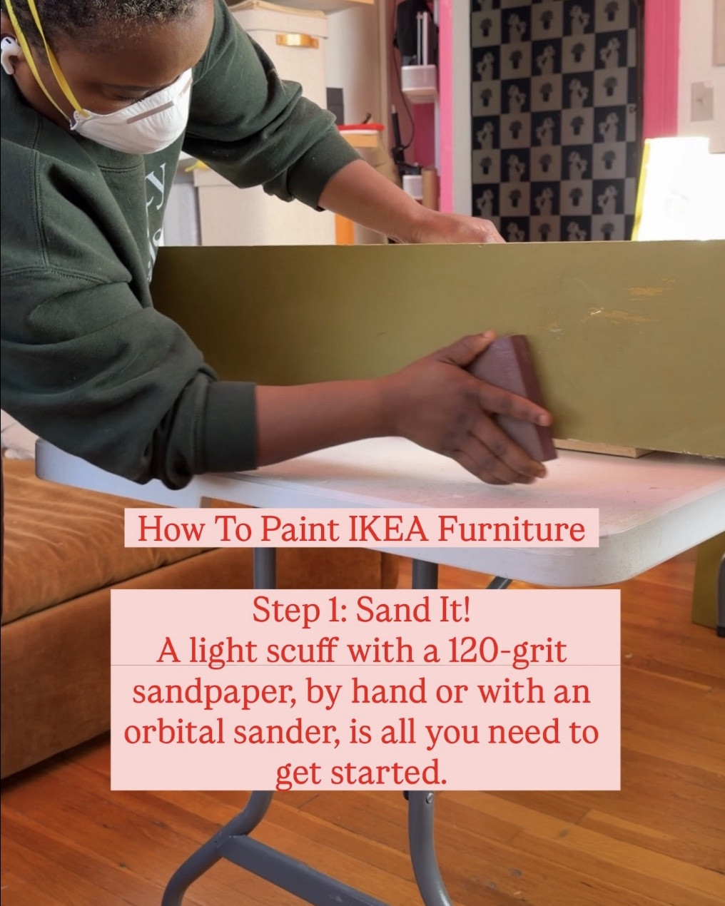 How to paint IKEA furniture 