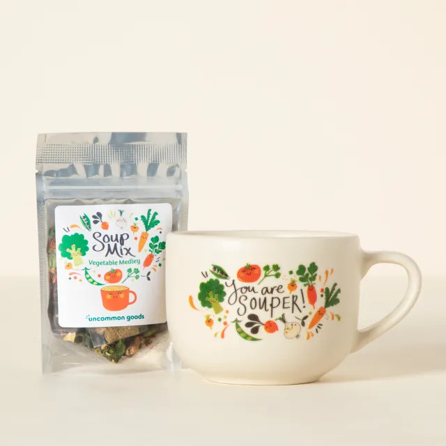 You Are Souper Mug Kit | UncommonGoods