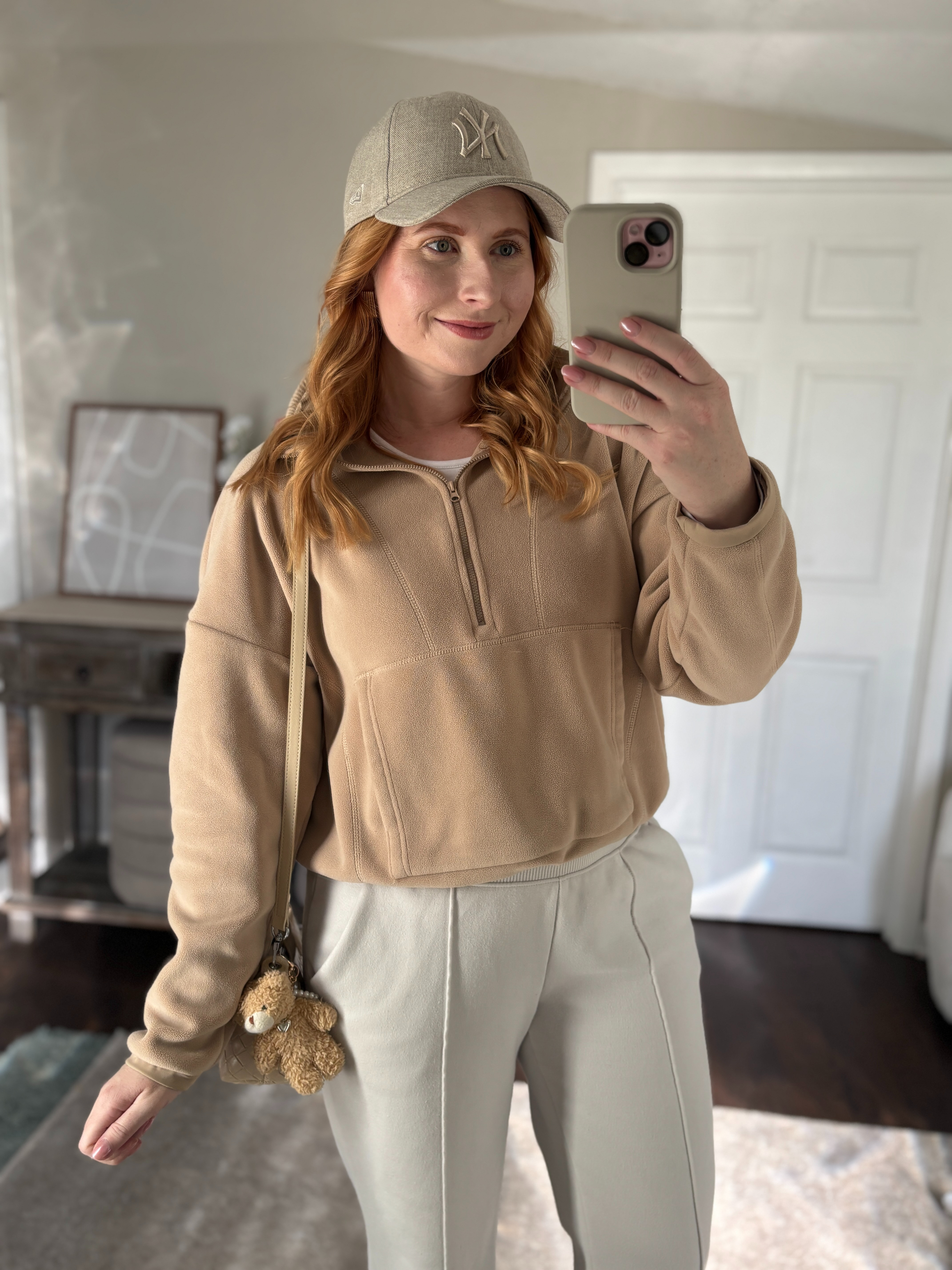 amazon fleece pullover , amazon winter outfit , amazon quarter zip size medium 

 #LTKdayinmylife #LTKgrwm #LTKootd