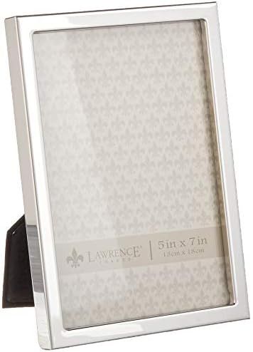 Lawrence Frames 710657 Silver Standard Metal Picture Frame, 5 by 7-Inch | Amazon (US)