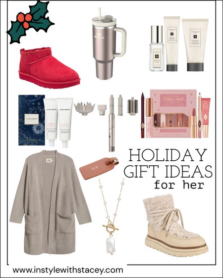 One for me, one for her. Holiday gift ideas, served right here. The Uggs are so popular all the neutrals are almost gone! Red is the color of 2023 so get the red! Here’s a tool as good as the Dyson for way less. Everyone loves Barefoot dreams and all the cozy things. Those Jo Malone scents are all my favorites…..#ltkcyberweek

#LTKGiftGuide #LTKSeasonal #LTKHoliday