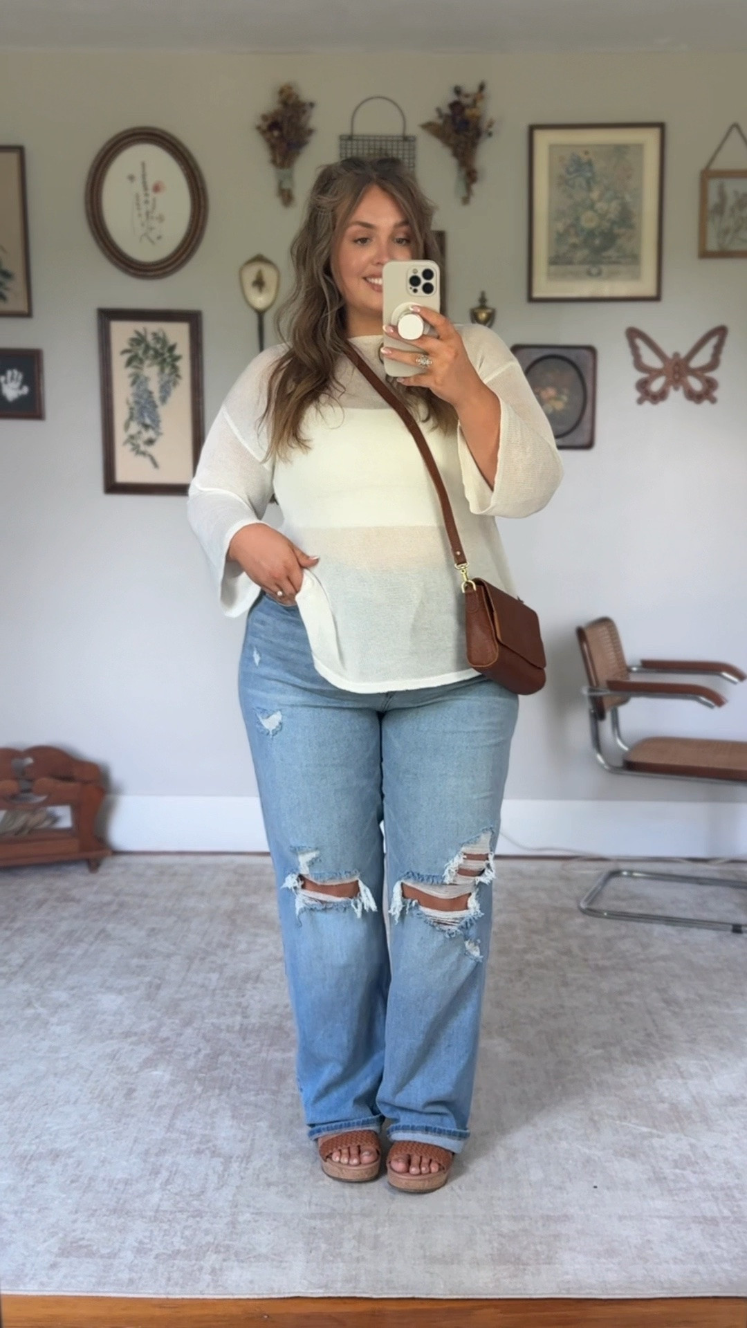 Comfy dinner fit. 

Jeans are TikTok shop (in my jeans playlist - @deals.and.daisies)

#LTKPlusSize #LTKMidsize