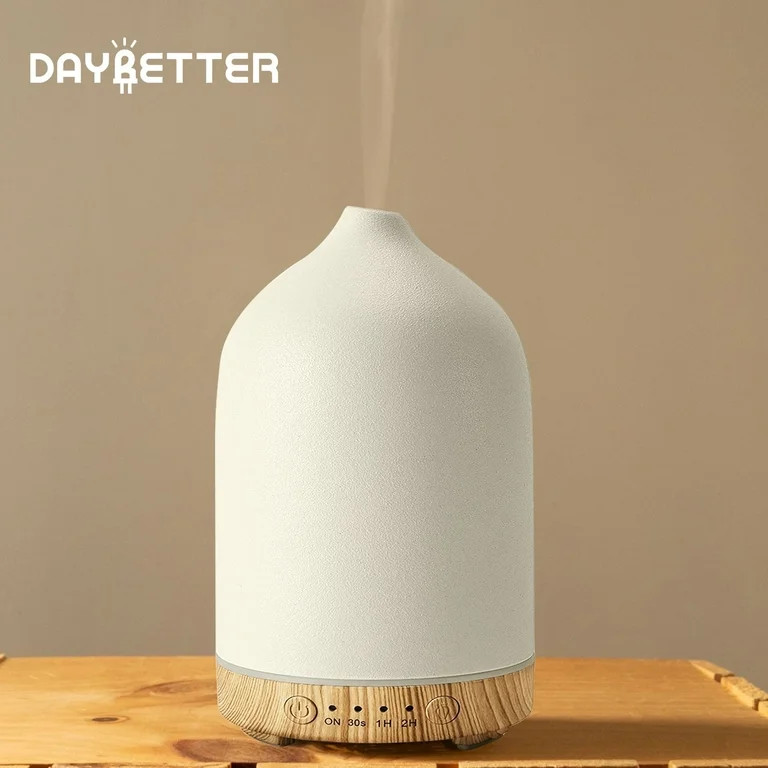 DAYBETTER Essential Oil Diffuser, Mother's Day Gifts 250ML Ceramic Aroma Humidifiers with 7 Color... | Walmart (US)