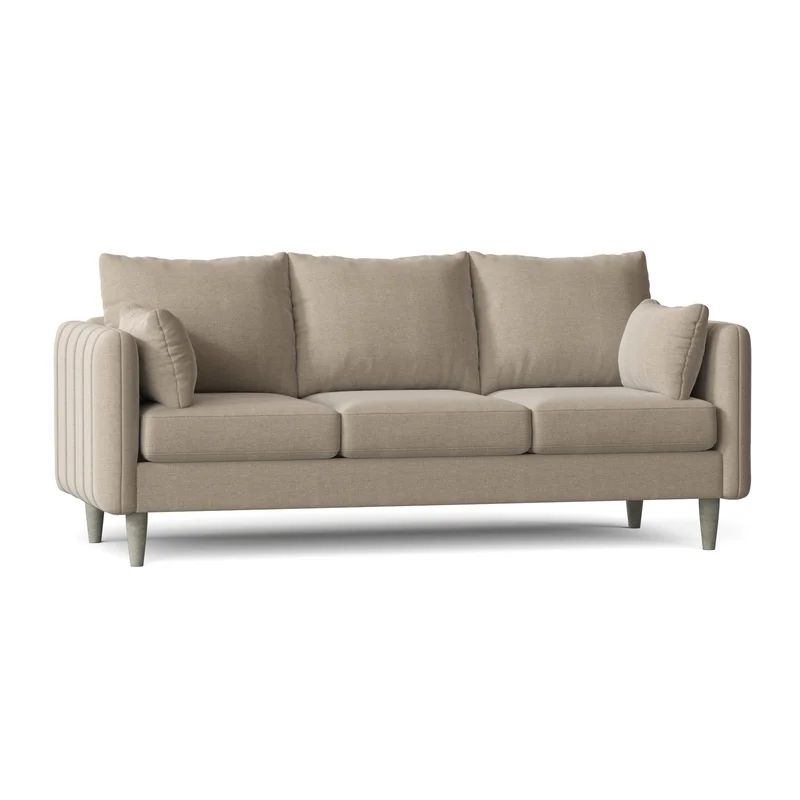 Brandi 83'' Round Arm Sofa with Reversible Cushions | Wayfair Professional