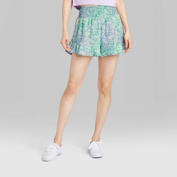 Women's Ruffle Pull-On Shorts - Wild Fable™ | Target