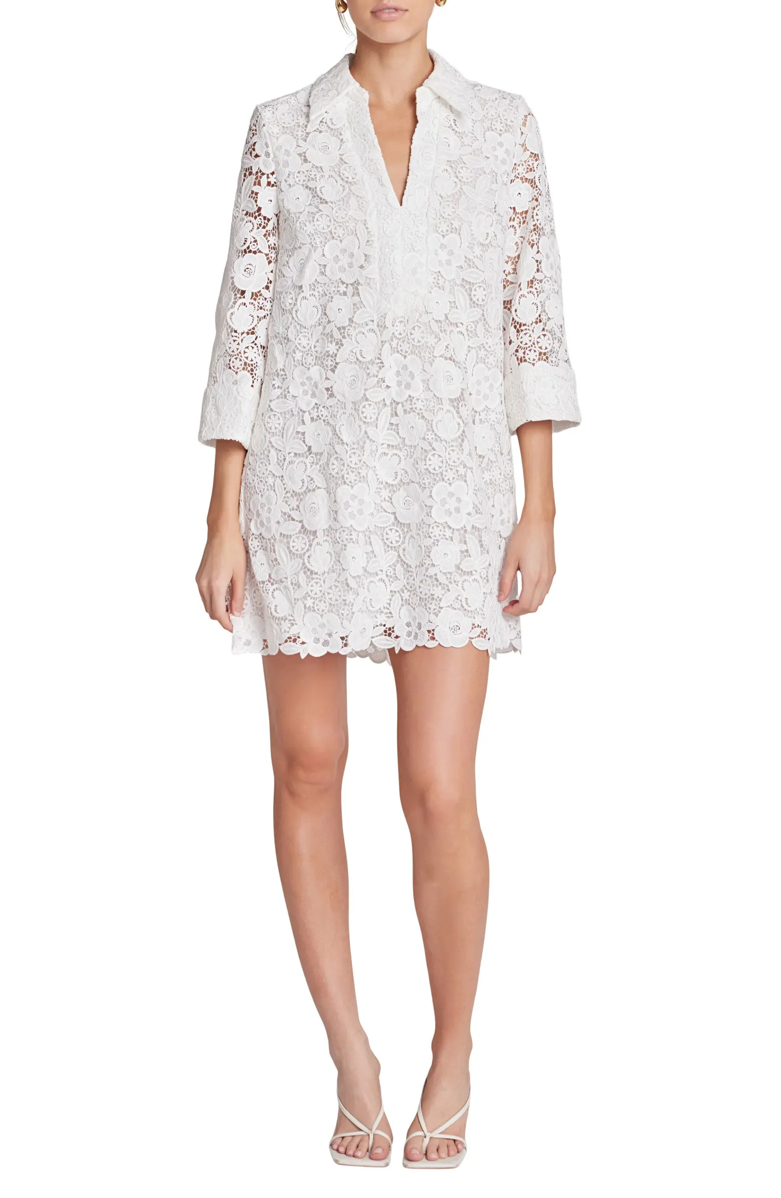 Guipure Lace Minidress | Nordstrom