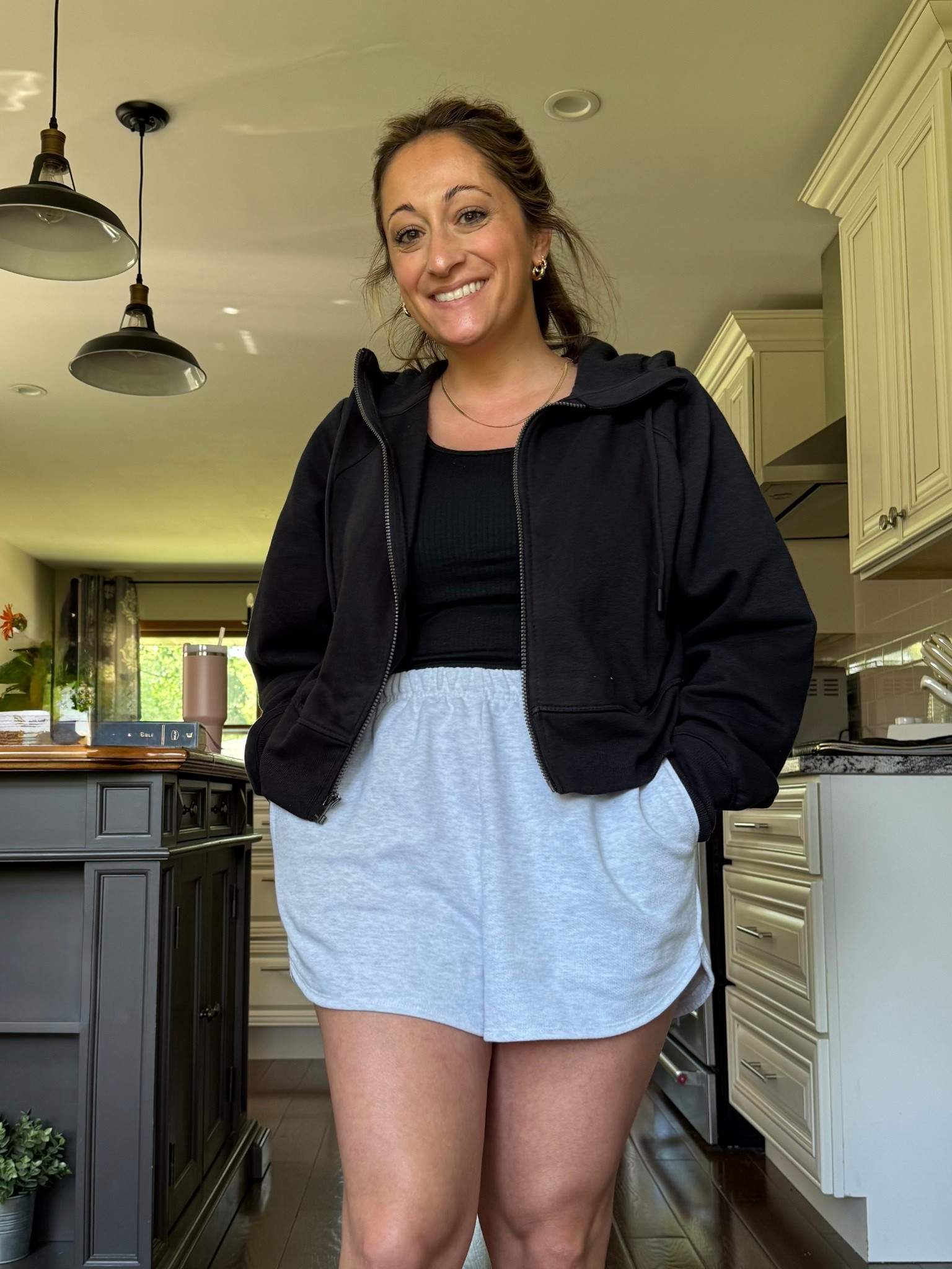 LOVING this sweatshirt and sweat shorts from Target!!

#LTKFindsUnder50 #LTKOver40 #LTKStyleTip