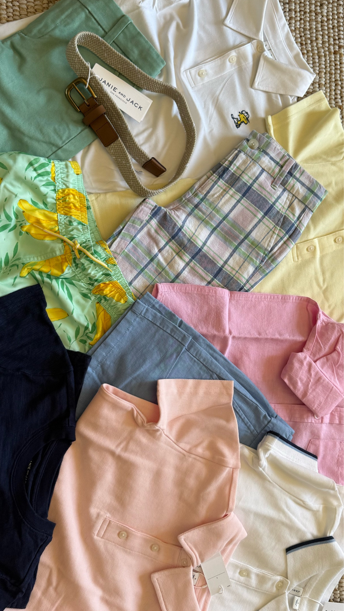 We love Janie & Jack for our little guy 😍 so obsessed with the polos and button ups. The slub tees are super soft and the shorts are amazing quality. Super cute prints for swim trunks too! 

#LTKSaleAlert #LTKSwim #LTKKids