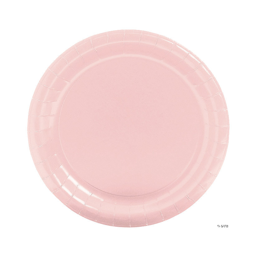 Single Color Paper Dinner Plates - 24 Ct. | Oriental Trading Company
