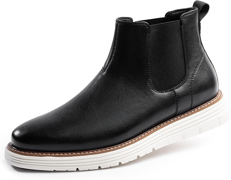 Cusolemore Chelsea Boots Mens Sporty Dress Ankle Boots for Men Fashion and Casual Style, Lightwei... | Amazon (CA)