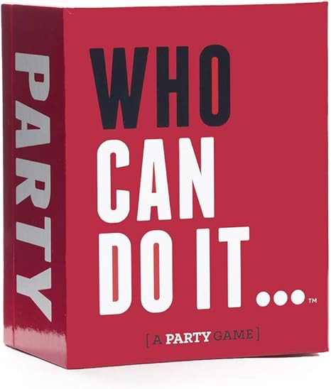 Who Can Do It - Compete with Your Friends to Win These Challenges [A Party Game] | Amazon (US)