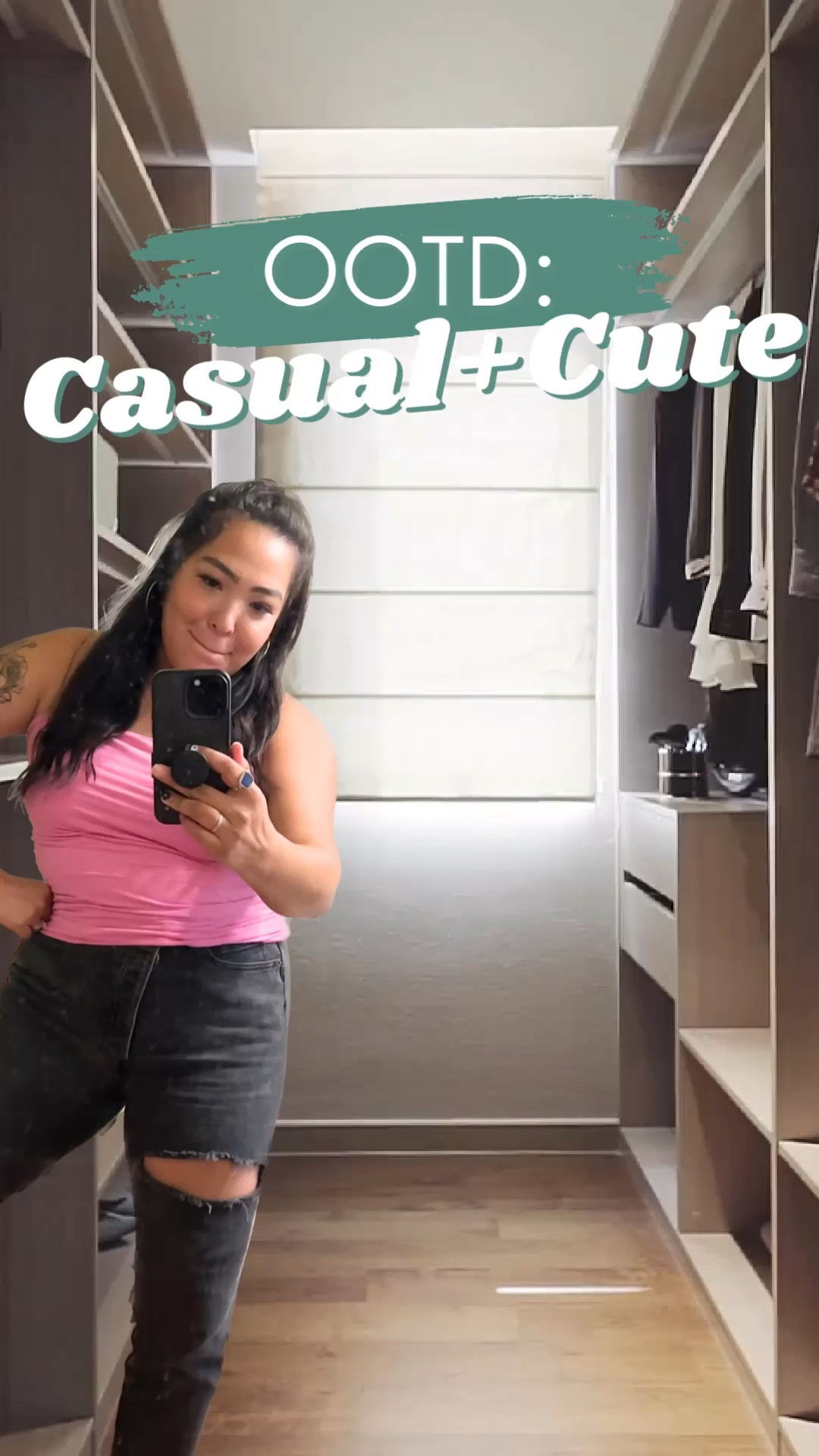 Casual and comfortable date night out with a nod to Barbie 😉 

#LTKcurves #LTKstyletip #LTKbeauty