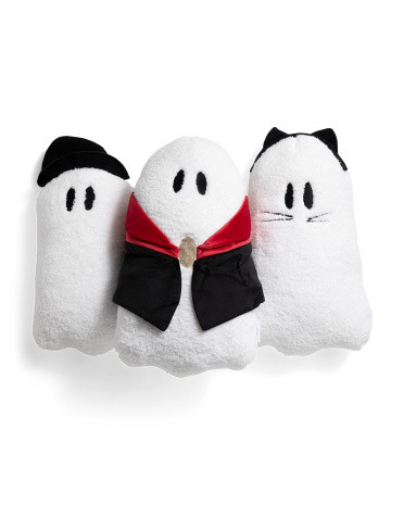 3pk Ghost In Costumes Decorative Pillows | TJ Maxx