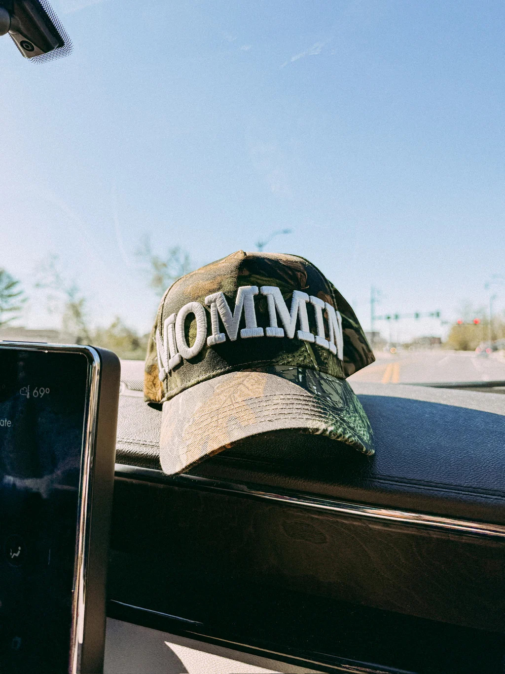 ETTA OG | camo mommin trucker hat | Etta & East