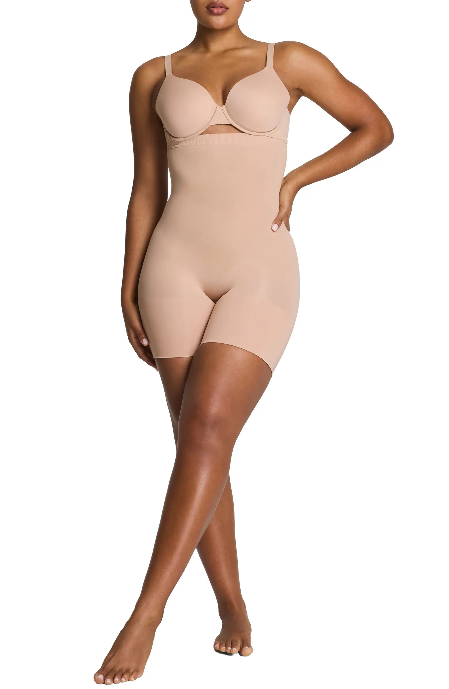 SPANX® SPANXsculpt™ GoFigure High Waist Shaper Shorts | Nordstrom | Nordstrom