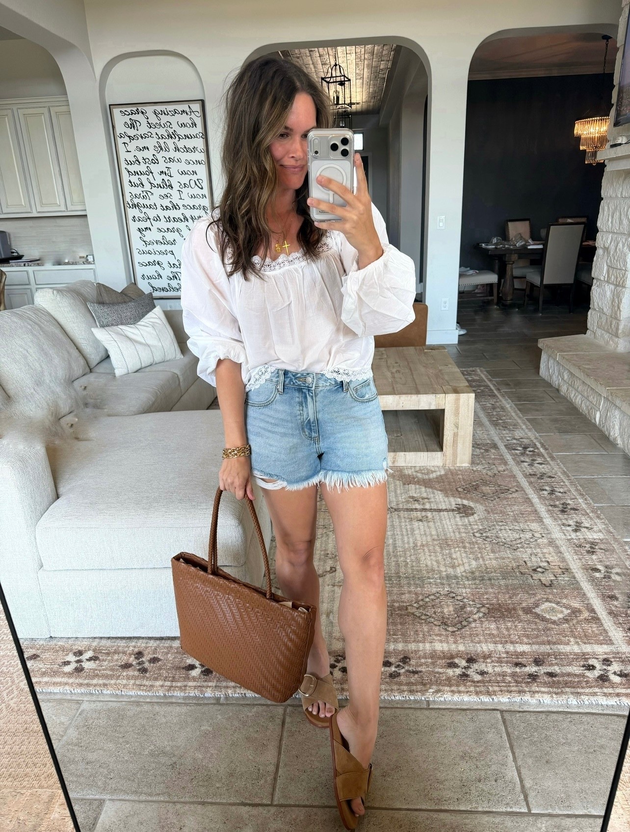 This top is 50% off! It comes in tall, regular, and petite and is one of those easy spring staples you’ll reach for all the time!

#LTKSeasonal #LTKSaleAlert #LTKmomlife