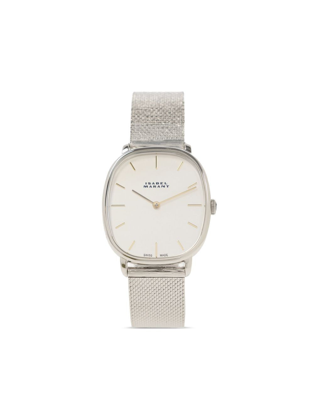 ISABEL MARANT 28.07 Oval bracelet - White | Farfetch Global