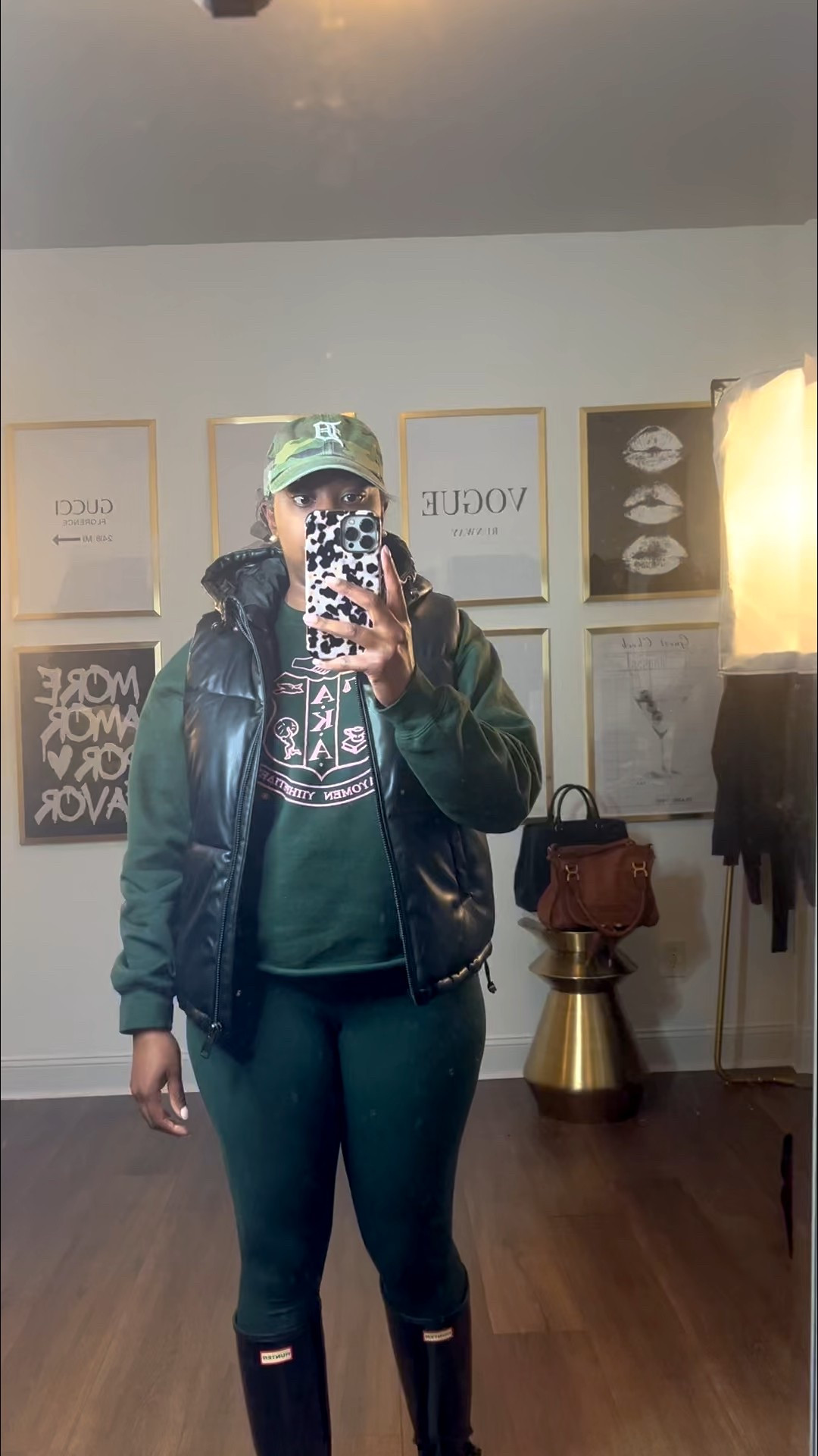 I had to make a quick run last night. It was dreary and raining so I added a faux leather puffer and a hat to my athleisure look. 

Having these pieces in your wardrobe makes getting dressed fun and easy 😘😘😘

#LTKFindsUnder50 #LTKStyleTip #LTKOver40