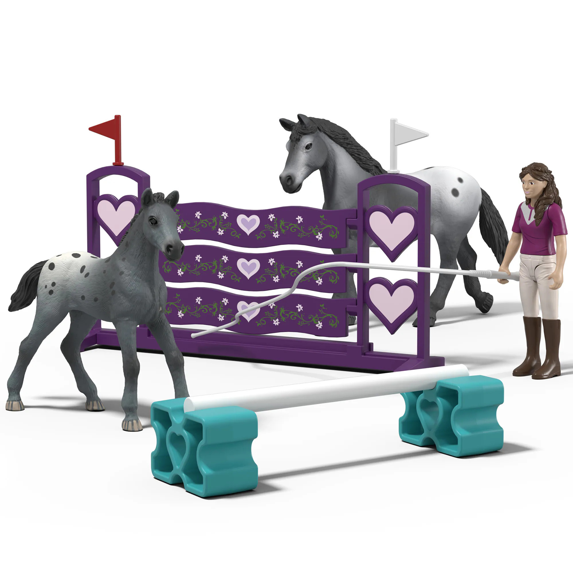 schleich Horse Club Lisa's Tournament Training 7pc Playset one_size | 42776 | Lowe's