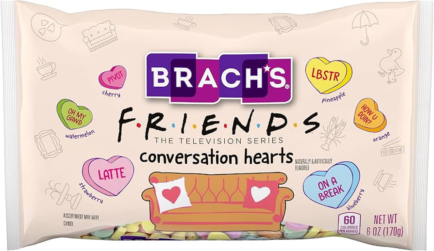 BRACH'S Limited Edition Friends Edition Conversation Hearts for Valentines Day, One Bag (6 Oz /17... | Amazon (CA)