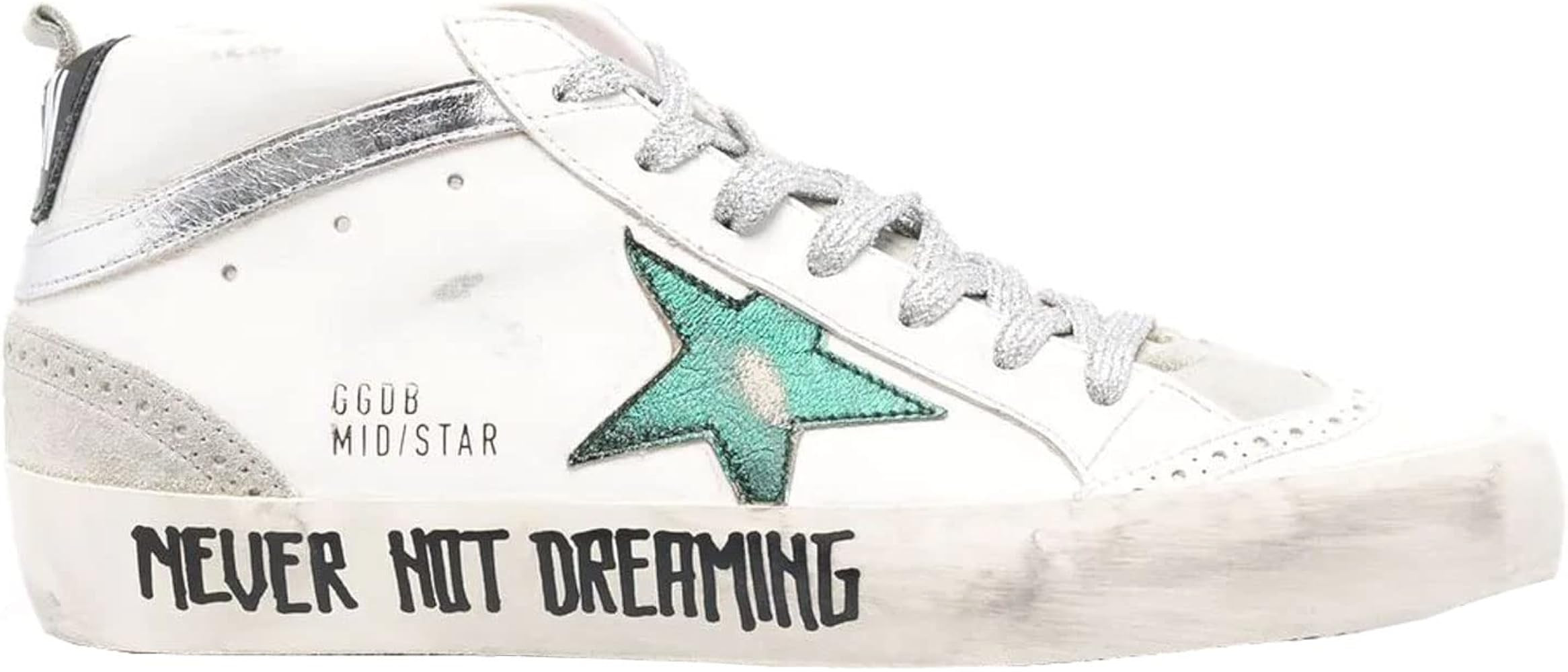 Mid Star Leather Upper Vintage Laminated Star Laminated Wave Suede Spur Signature Foxing Womens S... | Amazon (US)