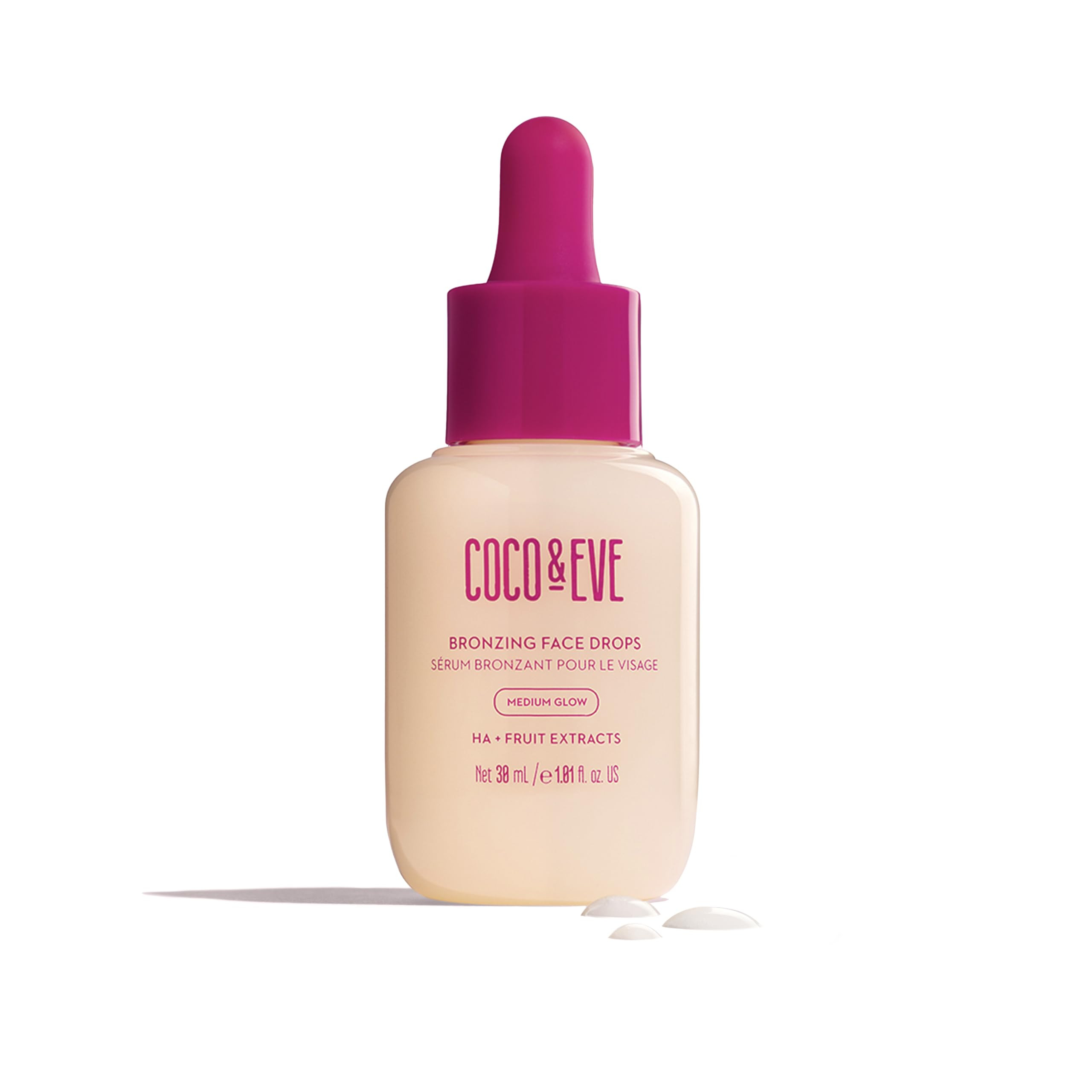 Amazon.com: Coco & Eve Self Tanning Drops (Medium) - Customizable Gradual Face Tanner, Hydrating ... | Amazon (US)