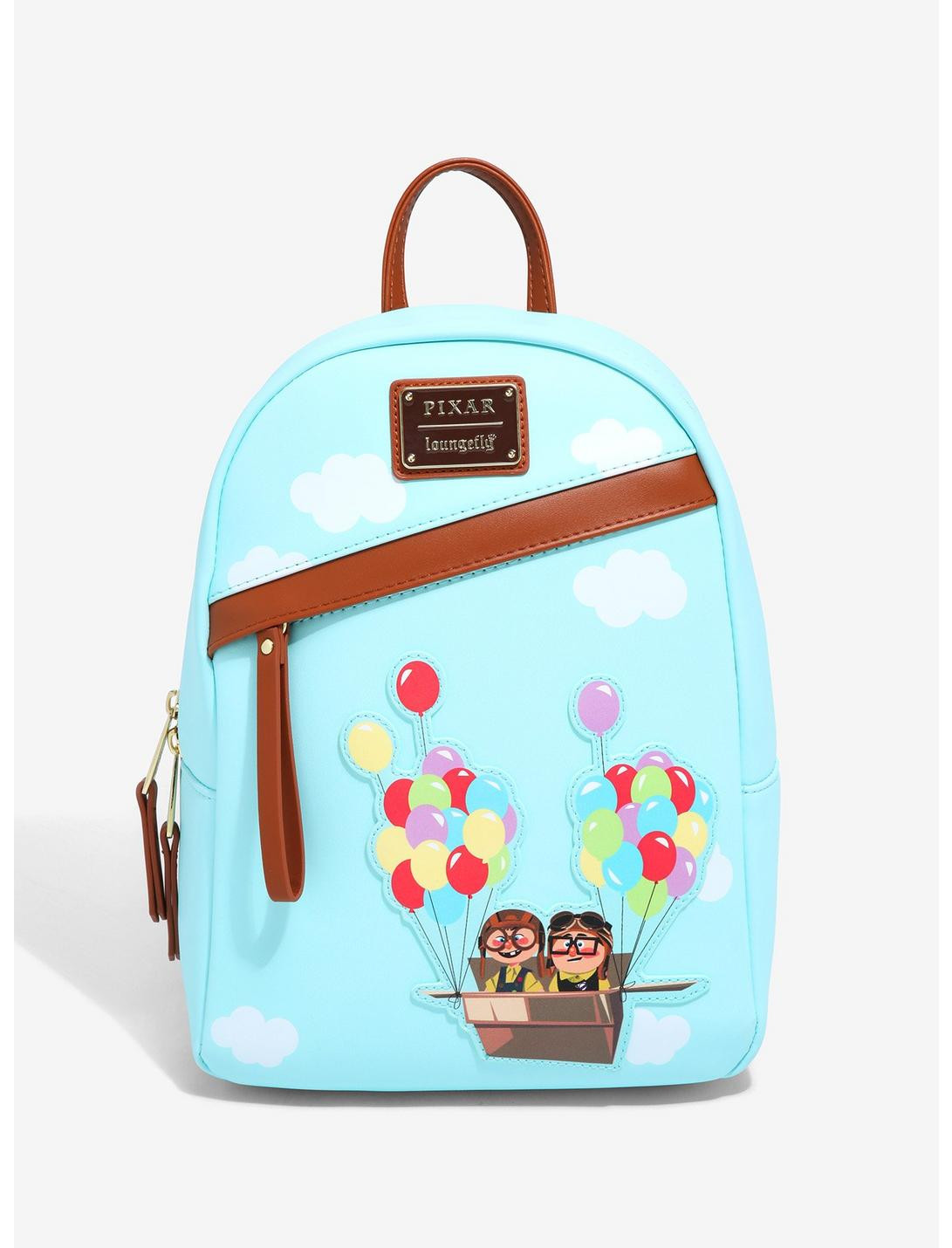 Loungefly Disney Pixar Up Carl & Ellie Balloons Mini Backpack - BoxLunch Exclusive | BoxLunch